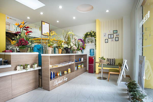 Implantation des magasins sur paris